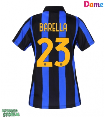 Inter Milan Nicolo Barella #23 Replika Hjemmebanetrøje Dame 2026-27 Kortærmet